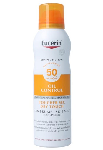 Eucerin Sun oil control sun mist SPF50 (200 ml)