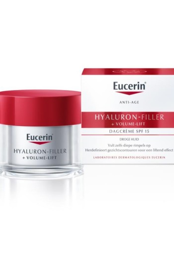 Eucerin Hyaluron-filler + volume-lift dagcreme SPF15 (50 ml)