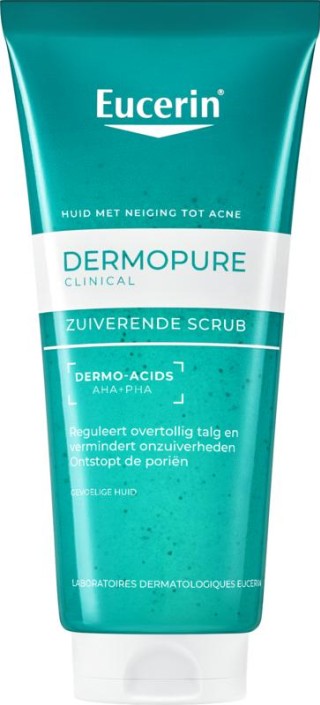 Eucerin Dermopure clinical zuiverende scrub (100 ml)