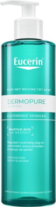 Eucerin Dermopure clinical zuiverende reiniger (400 ml)
