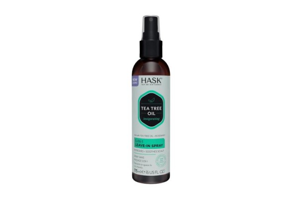 HASK Tea tree oil & rosemary 5-in-1 spray (175 Milliliter)
