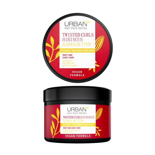 Urban Care Hibiscus & shea butter twisted curls hair mask (230 Milliliter)