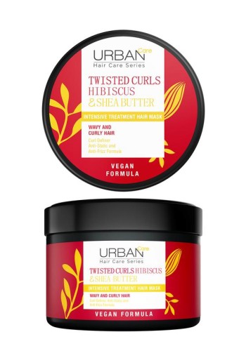 Urban Care Hibiscus & shea butter twisted curls hair mask (230 Milliliter)