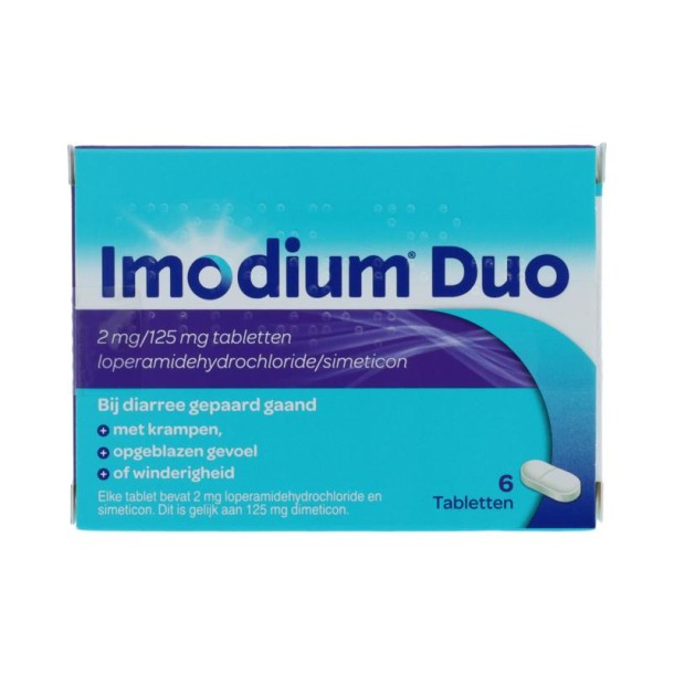 Imodium Imodium duo (6 st)