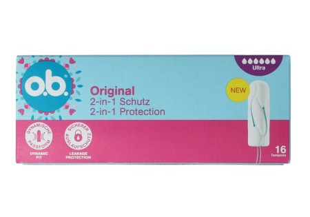 OB Tampons original dynamic fit ultra (16 Stuks)