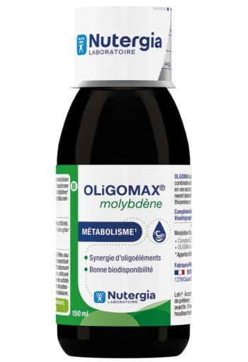 Nutergia Oligomax molybdeen (150 ml)
