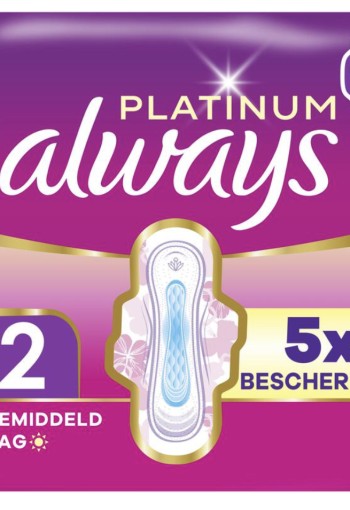 Always Maandverband Platinum Long 10 stuks