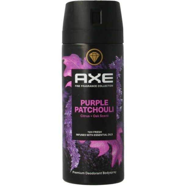 AXE Deodorant bodyspray purple patchouli 150 ml