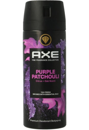 AXE Deodorant bodyspray purple patchouli 150 ml