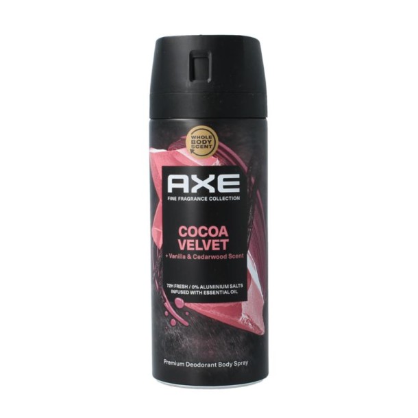 AXE Deodorant bodyspray cocoa velvet 150 ml