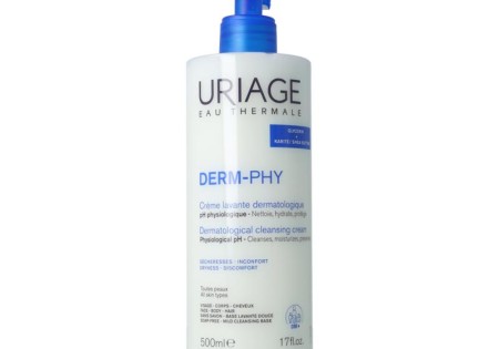 Uriage DERM-PHY dermatological cleansing cream (500 Milliliter)