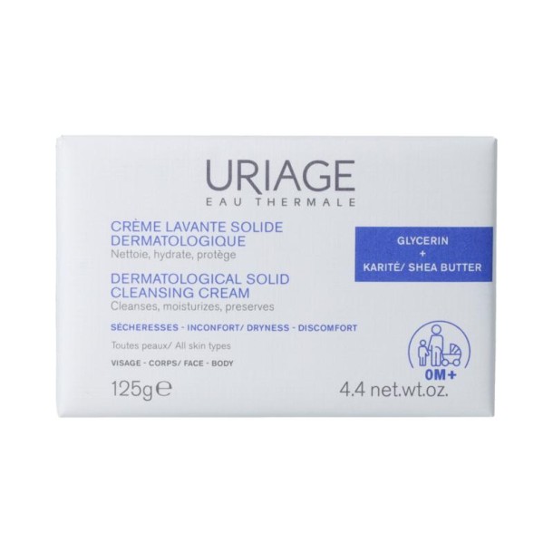 Uriage Cleansing cream bar (125 Gram)