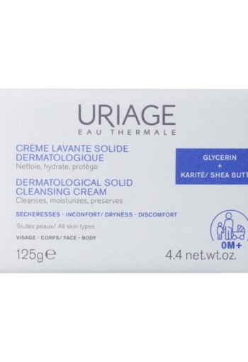 Uriage Cleansing cream bar (125 Gram)