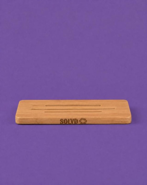 Solyd Bamboe zeepplank lang (1 Stuks)