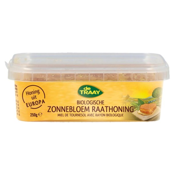 de Traay Zonnebloemraathoning bio (250 Gram)