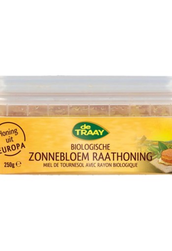 de Traay Zonnebloemraathoning bio (250 gr)