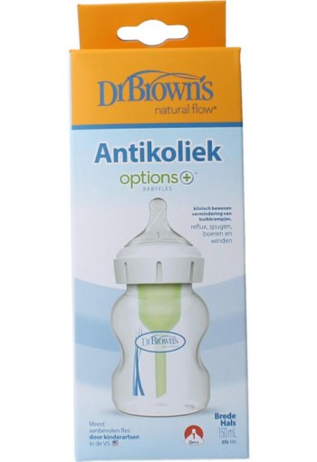 Dr. Brown's Options+ brede halsfles 150ml  1 st