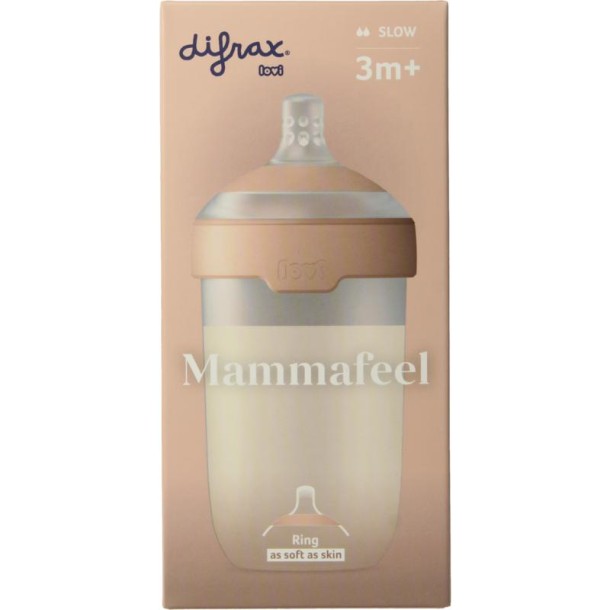 Difrax Lovi mamma fles 250ml 1 st