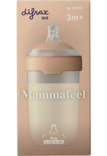 Difrax Lovi mamma fles 250ml 1 st
