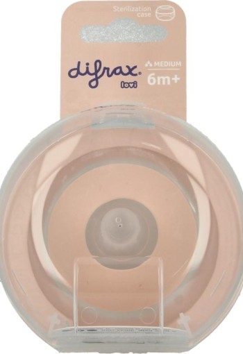 Difrax Love mamma speen med 6+ maanden 1 st