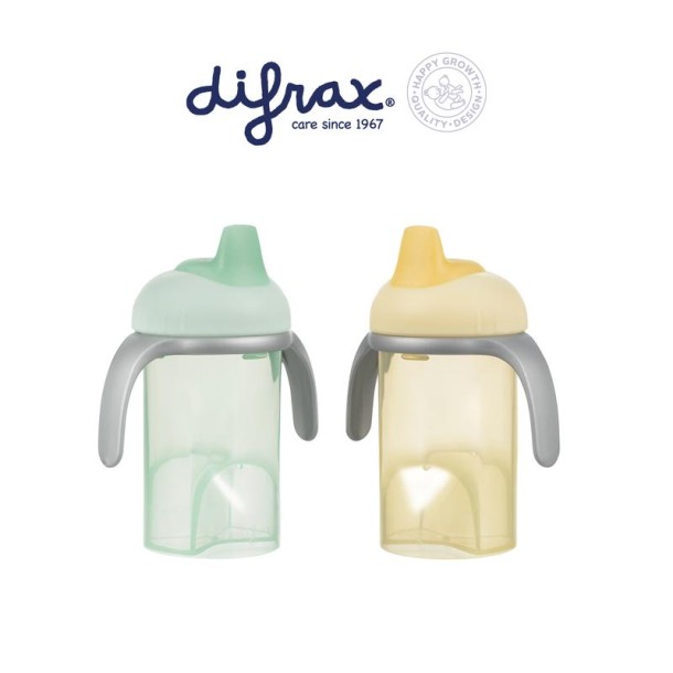Difrax Anti lekbeker met zachte tuit assorti(1 st