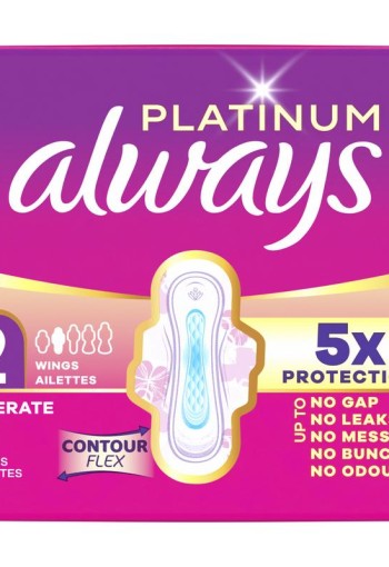 Always Always Platinum Maandverband LONG+ SP 10CT (10 Stuks)