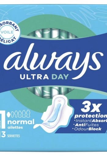 Always Always Ultra Maandverband VLEUGELS 13CT (13 Stuks)