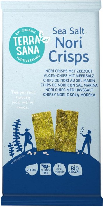TerraSana Nori crisps zeezout bio (16 Gram)