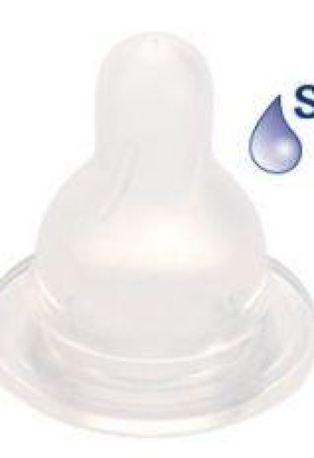 Difrax Flesspeen small 0+ natural 2 st