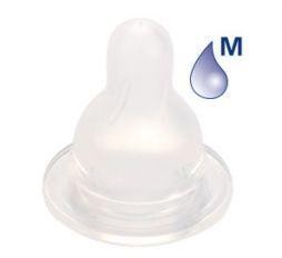 Difrax Flesspeen medium natural 2 st