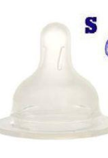 Difrax Flesspeen soft breed small (2 st)