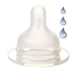 Difrax Flesspeen soft breed 1-2-3 2 st