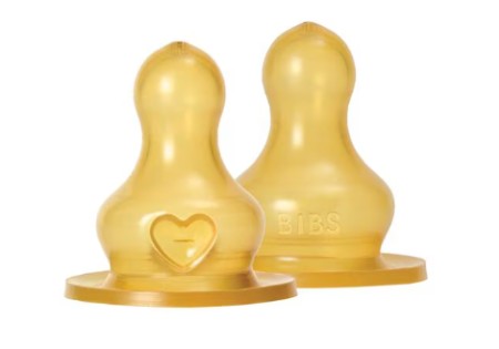 BIBS Flesspeen Fast Flow Latex 2 stuks