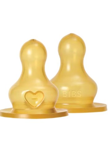BIBS Flesspeen Fast Flow Latex 2 stuks