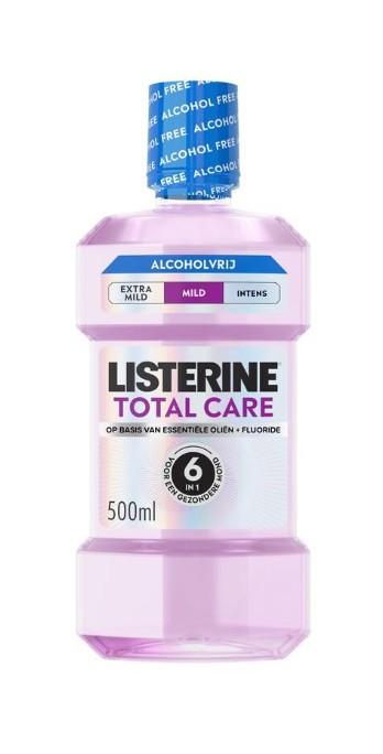 Listerine® Total Care Alcoholvrij Mild Mondwater 500 ML