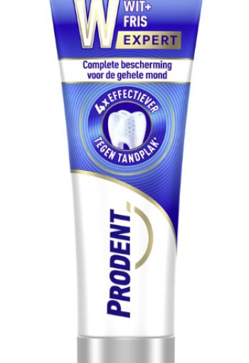 Prodent Expert Wit+Fris Tandpasta 75 ML