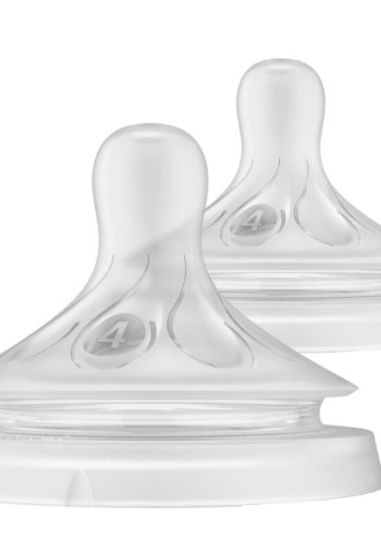 Philips Avent Natuurlijke Zuigreflex Flesspeen 2 stuks 3m+ SCY964/02