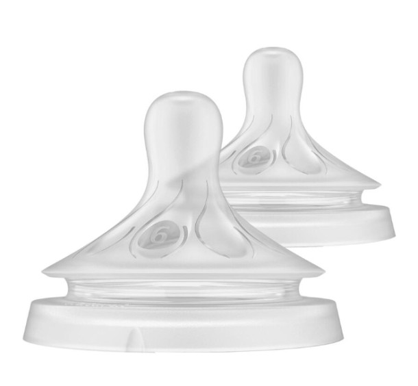 Philips Avent Natural Response Flesspeen 6M+ SCY966/02 2 stuks