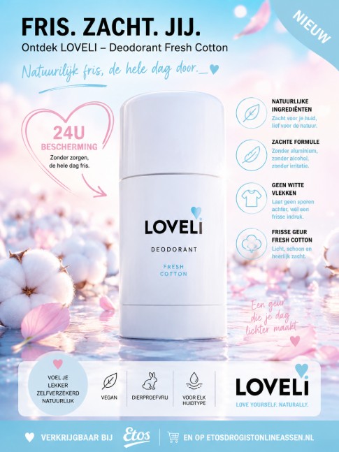 LOVELI | Deodorant Fresh Cotton XL
