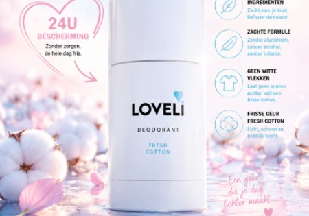 LOVELI | Deodorant Fresh Cotton XL