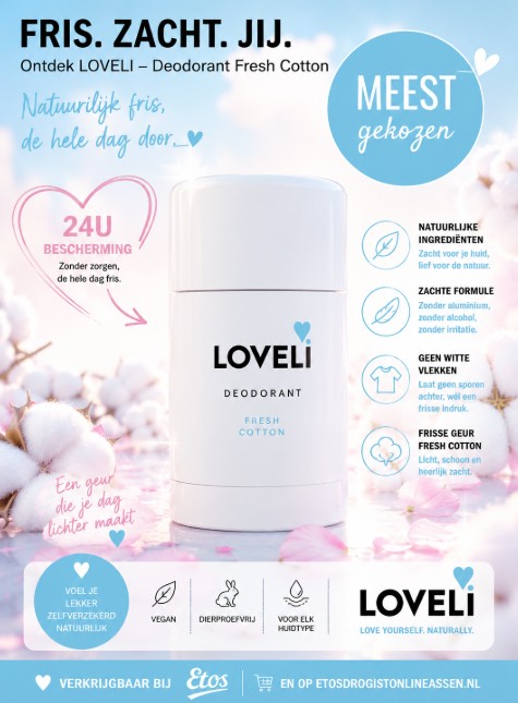 LOVELI | Deodorant Fresh Cotton