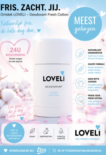 LOVELI | Deodorant Fresh Cotton