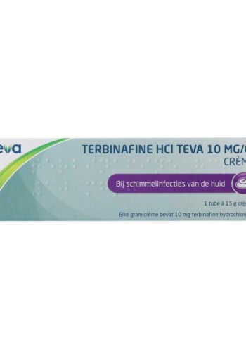 Teva Terbinafine creme 10 mg (15 Gram)
