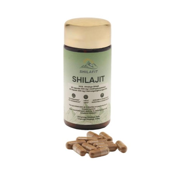 Shilafit Shilajit 500mg (60 Capsules)