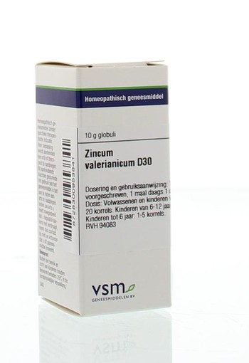 VSM Zincum valerianicum D30 (10 Gram)
