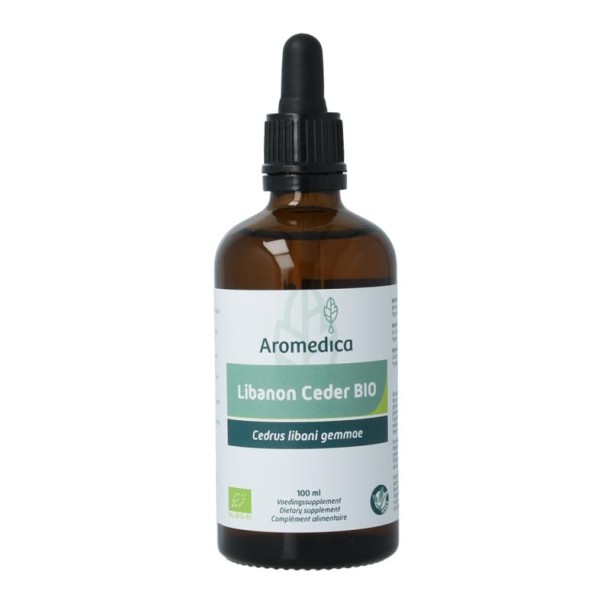 Aromedica Libanon ceder gemmo tinctuur - Cedrus libani bio (100 Milliliter)