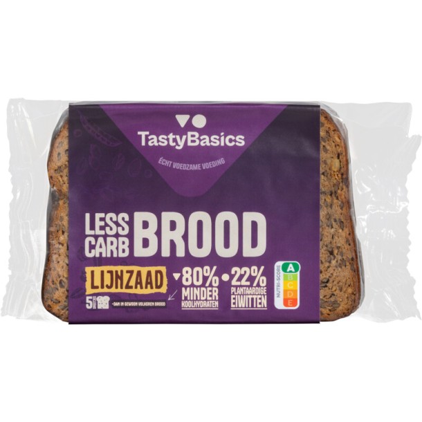 TastyBasics Brood lijnzaad (250 Gram)