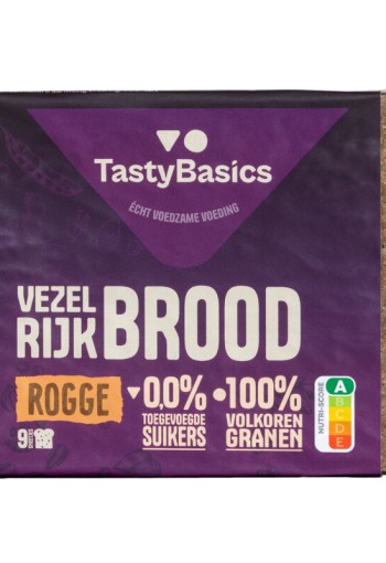 TastyBasics Roggebrood (500 Gram)