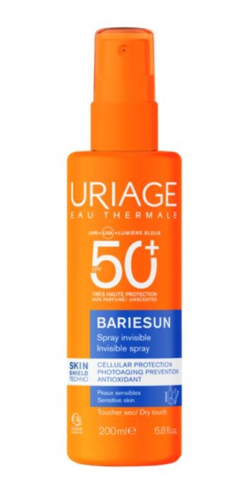 Uriage Bariesun spray fragrance free SPF50 (200 ml)