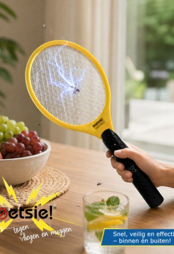 Foetsie! Elektrische vliegenmepper